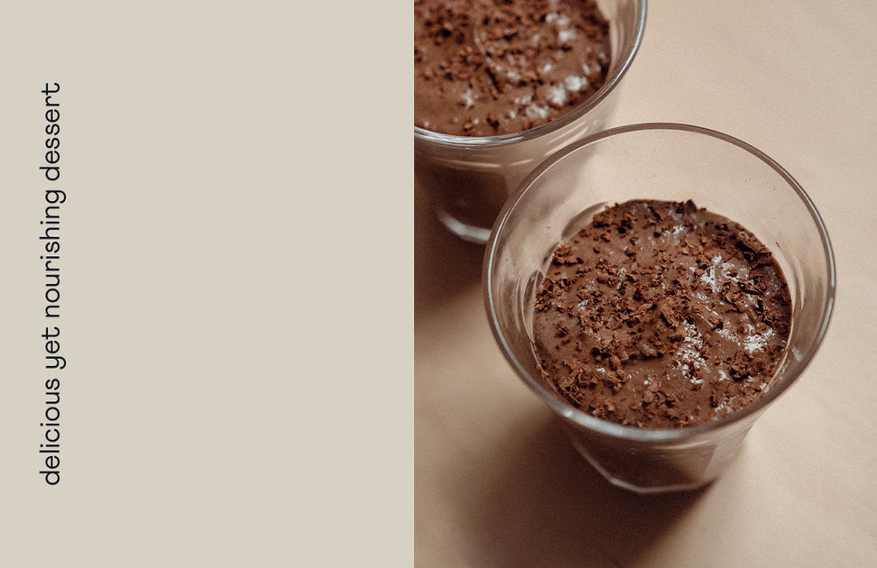 Salted chocolate mousse – Otis Oat M!lk