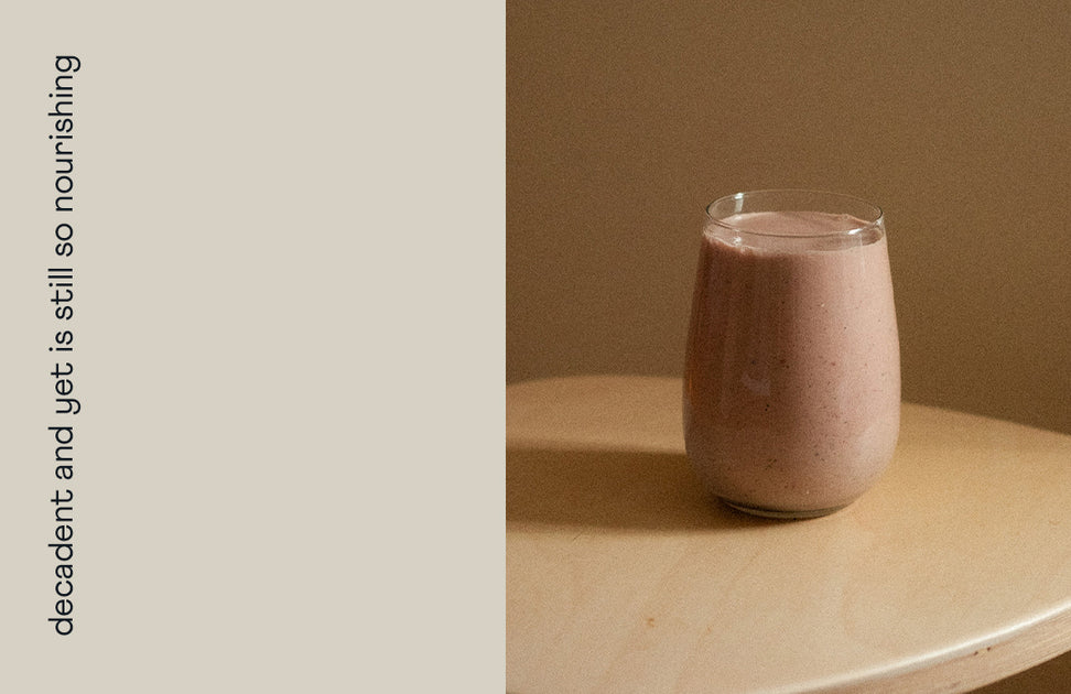 🍓Strawberries & cream smoothie – Otis Oat M!lk