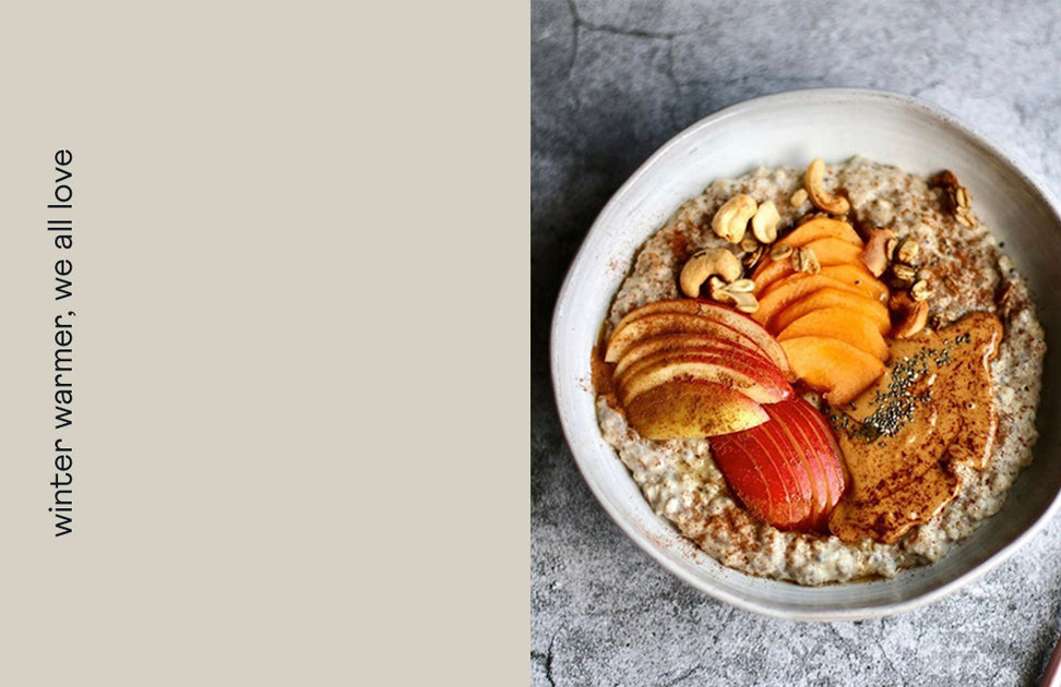 Persimmon & Apple Cashew Porridge – Otis Oat M!lk